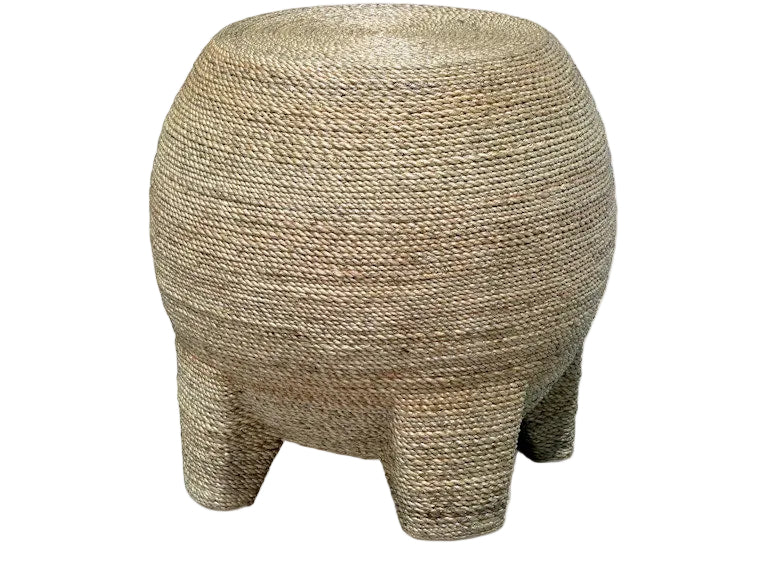 Wrapped Rope Bulb Stool/Table